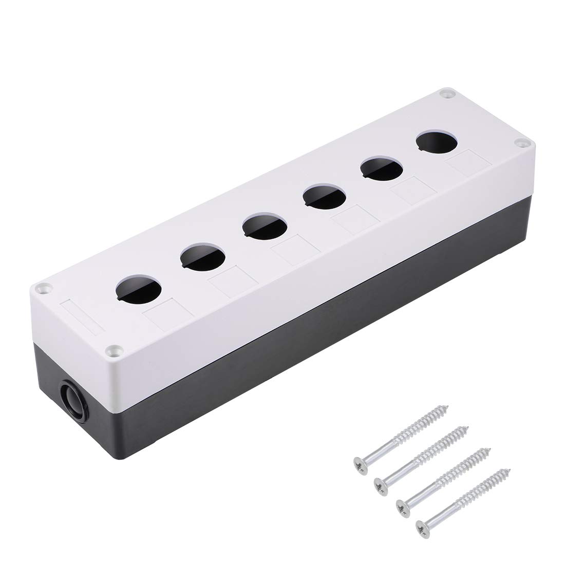 K611S 6Lİ IP67 BEJ-SİYAH BOŞ KUMANDA KUTUSU ALRRA