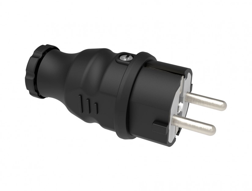 BK1-1402-2011 1X16A.220V.KAUÇUK DÜZ FİŞ