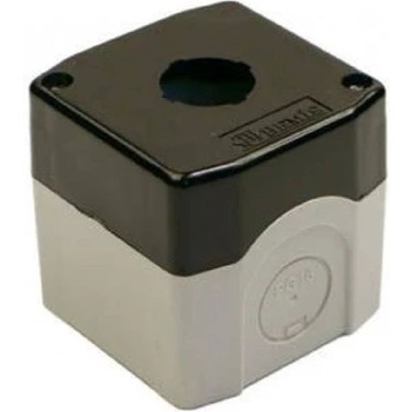 BT3-1000-0002 1Lİ BUTON KUTUSU (SIYAH) BEMİS