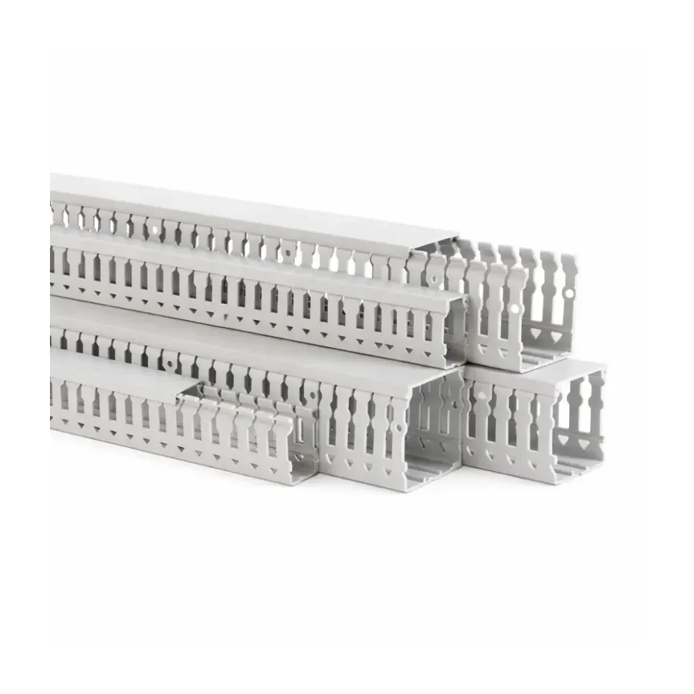 CWD 4060G 40X60MM 6MM RAL 7030 GRİ DELİKLİ KABLO KANALI ÇETİNKAYA PANO