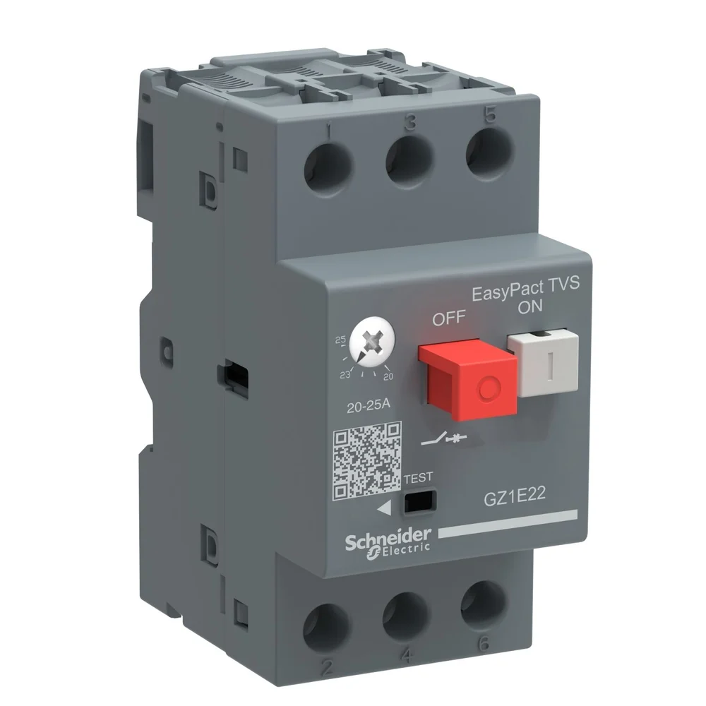 GZ1E06 3P 1-1,6A TERMİK-MANYETİK MOTOR KORUMA ŞALTERİ SCHNEIDER ELECTRIC