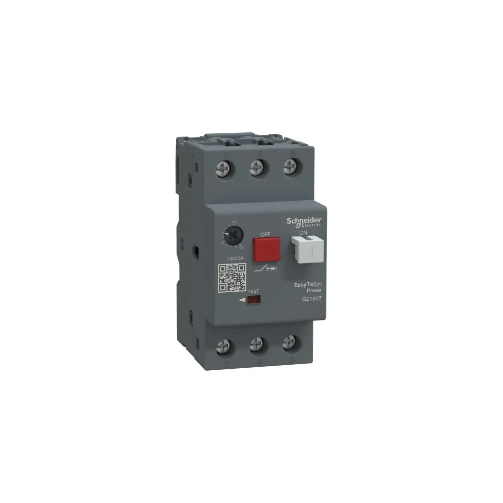 GZ1E07 3P 1,6-2,5A TERMİK-MANYETİK MOTOR KORUMA ŞALTERİ SCHNEIDER ELECTRIC
