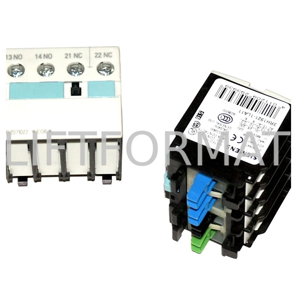 3RH1921-1FA22 2NO+2NC YARD. KONTAK SIEMENS