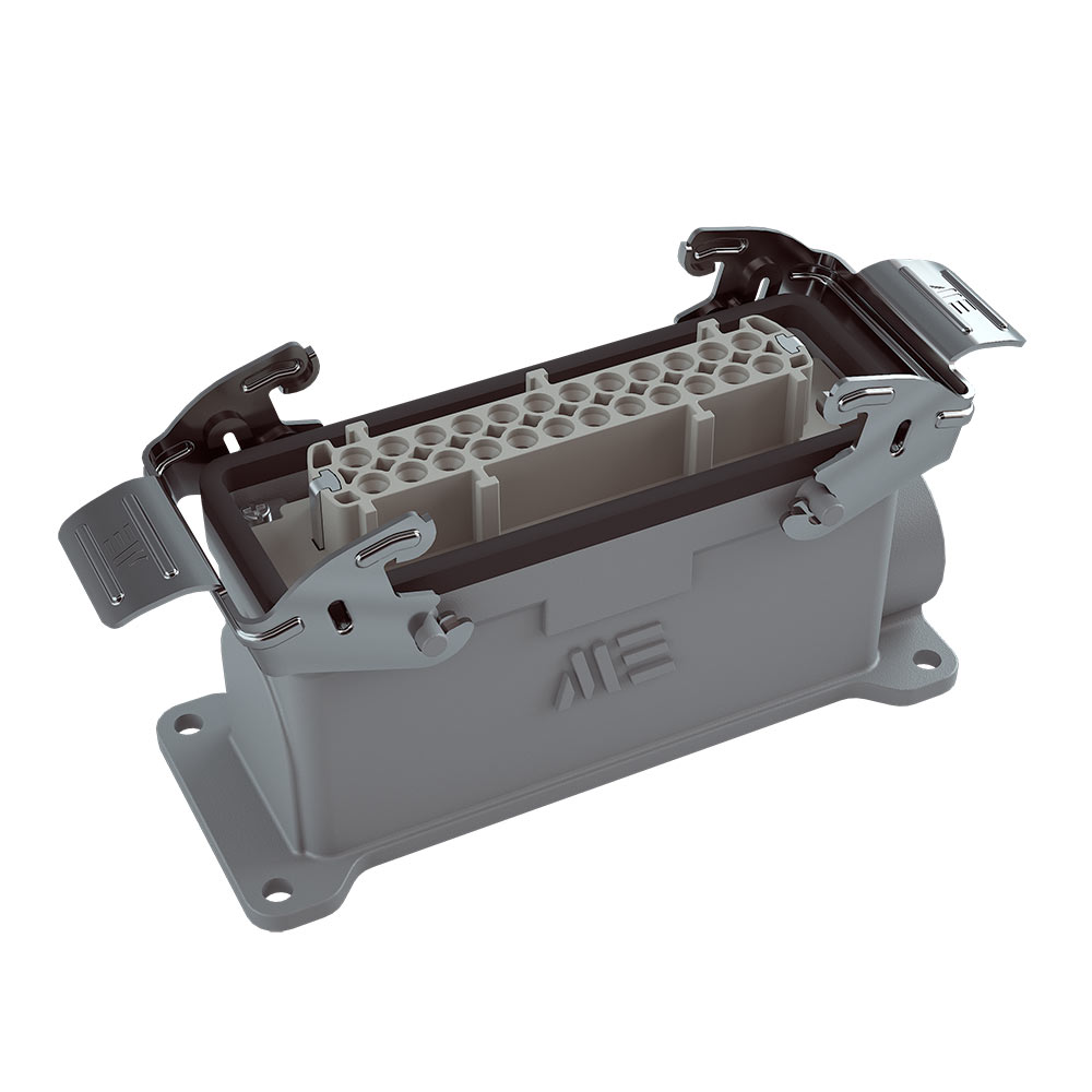 24X16A. ÇOKLU DUVAR PRİZİ METAL MANDALLI