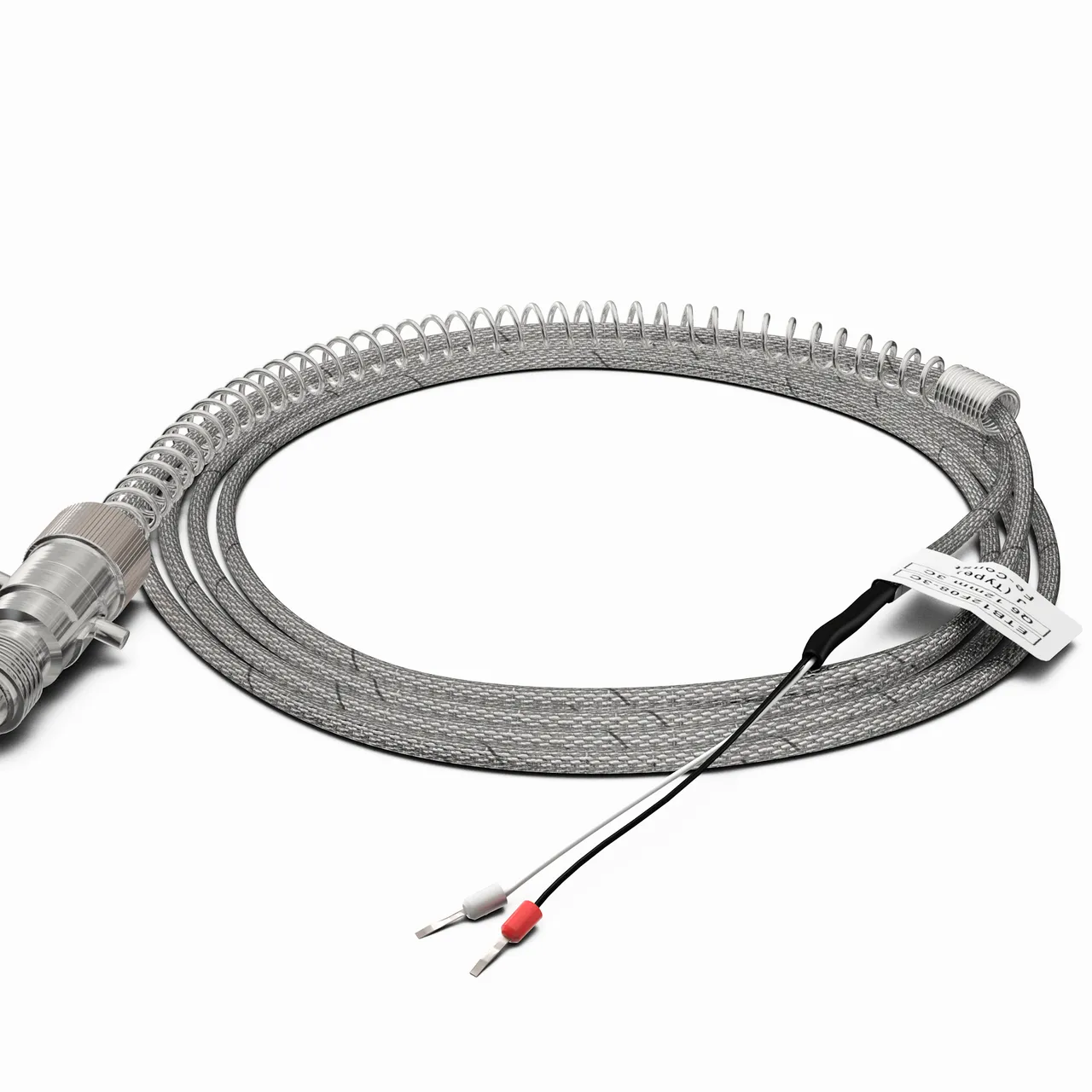 J TİPİ Ø8MM 12MM 2MT BAYONET TİP TERMOKUPL