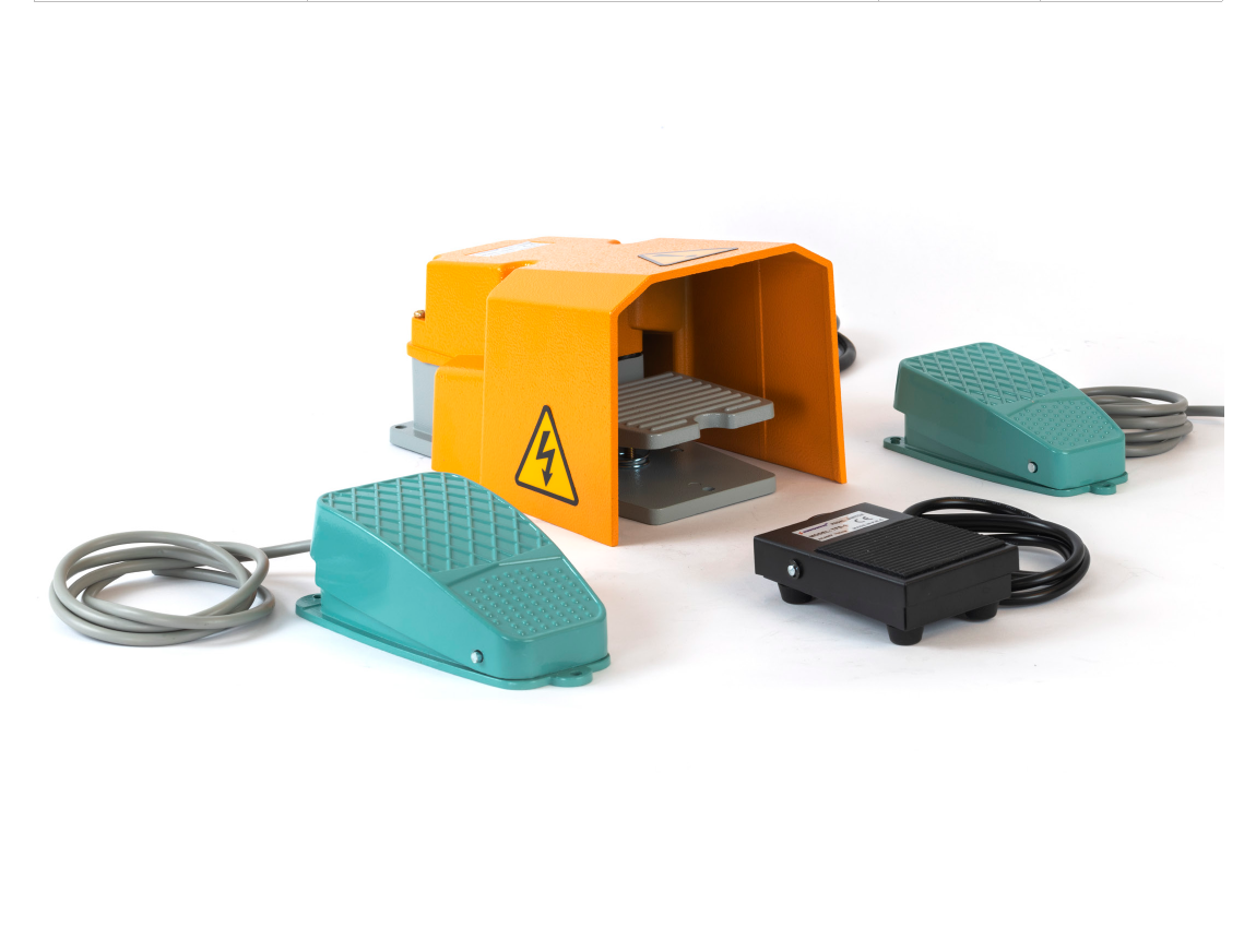 EAP-1 KABLOLU 1NO+1NC METAL PEDAL EUROWEST