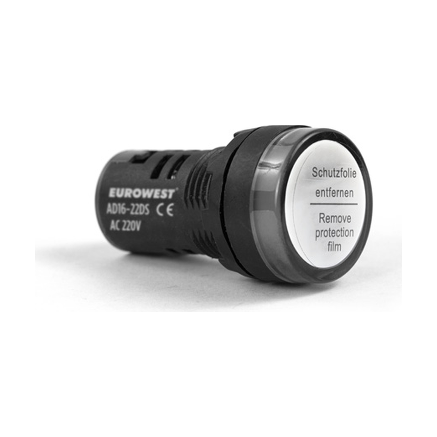 LS-220V-W Q22 220V BEYAZ SİNYAL LAMBASI