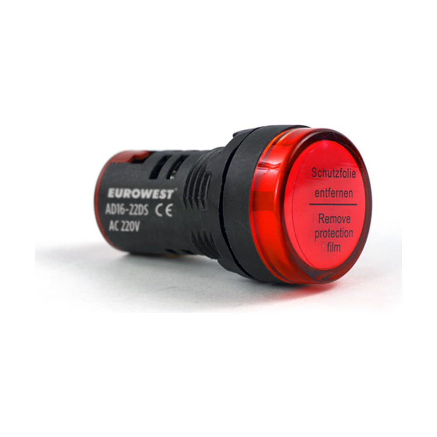 LS-24V-K Q22 24VDC KIRMIZI SİNYAL LAMBASI