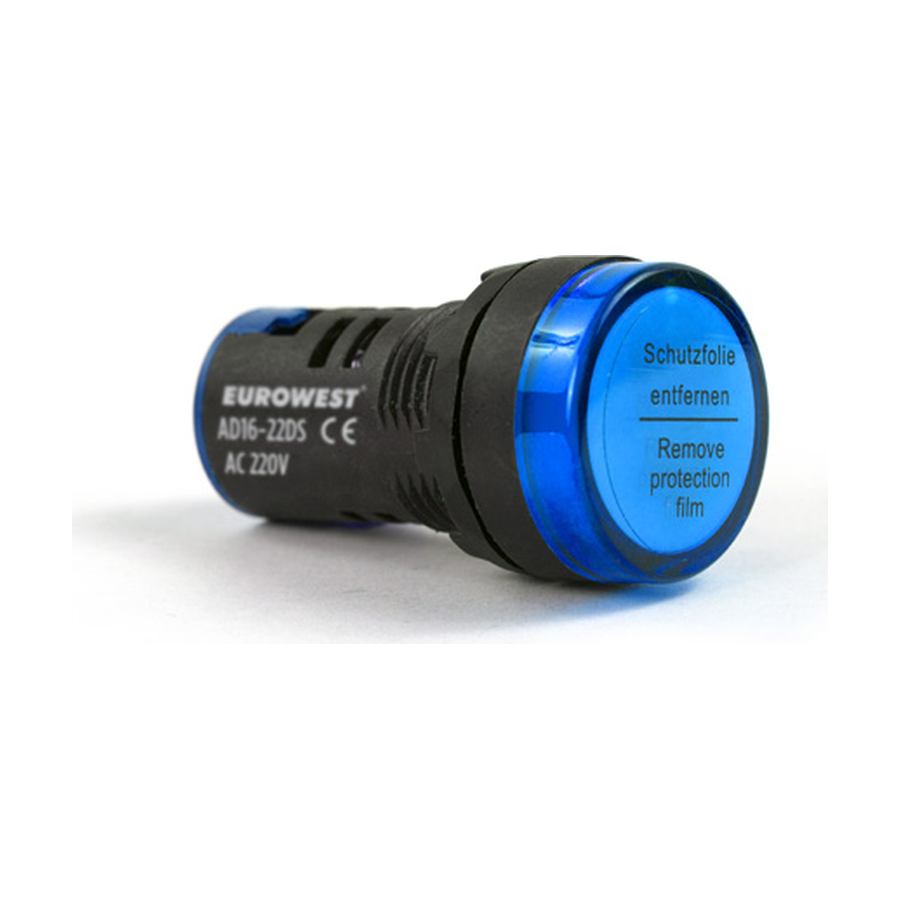 LS-220-M Q22 220V MAVİ SİNYAL LAMBASI