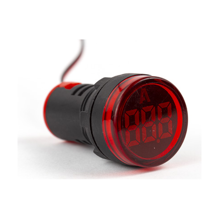 EW16-22LA-K Q22MM AMPERMETRE LED 100A (KIRMIZI)