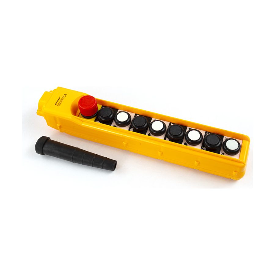 EVKB-9 8LI VİNÇ KUMANDA KUTUSU+ACİL STOP