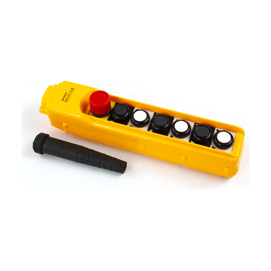 EVKB-7 6LI VİNÇ KUMANDA KUTUSU+ACİL STOP