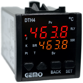 DTH4-24VDC AUTO-TUNE PID SICAKLIK KONTROL CİHAZI GEMO
