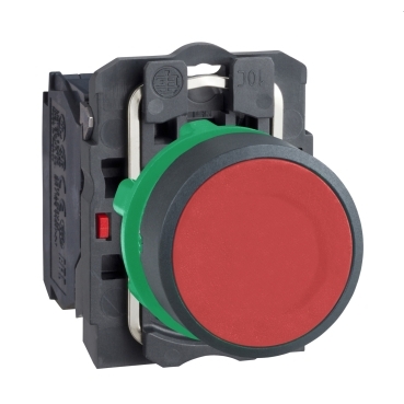 XB5-AA42 YAYLI BUTON KIRMIZI (1NK)