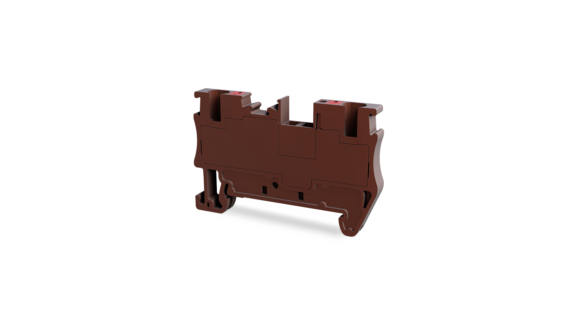 PFT 2,5 KAHVERENGİ YAY BASKILI RAY KLEMENS - TBLOC