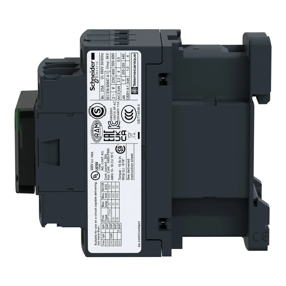 LC1D09BD 4KW 24VDC KONTAKTÖR SCHNEİDER
